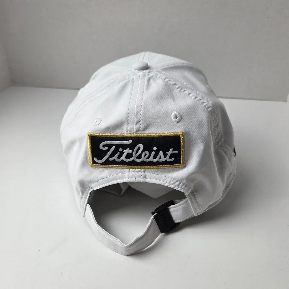 Titleist Bob Vokey Design Hat Cap Mens Adjustable White SM9